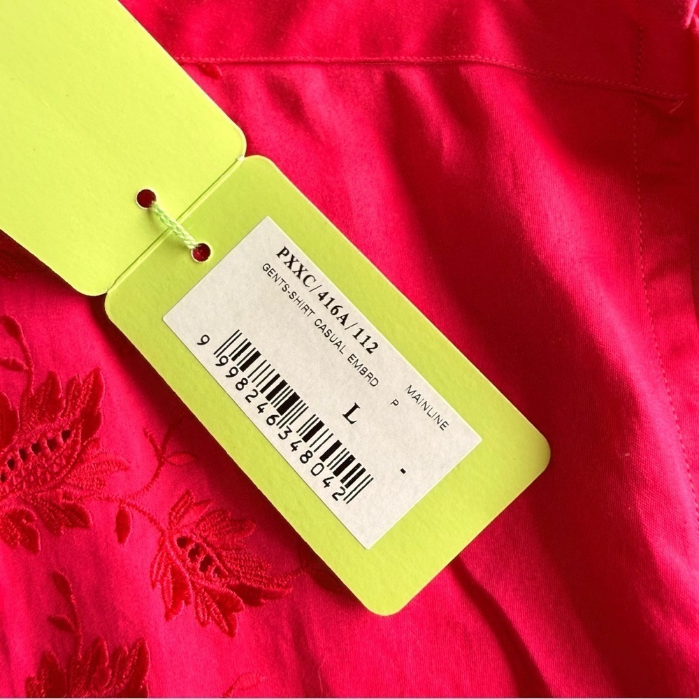 Paul Smith Bright Pink Dress Shirt - Picture 6 of 12